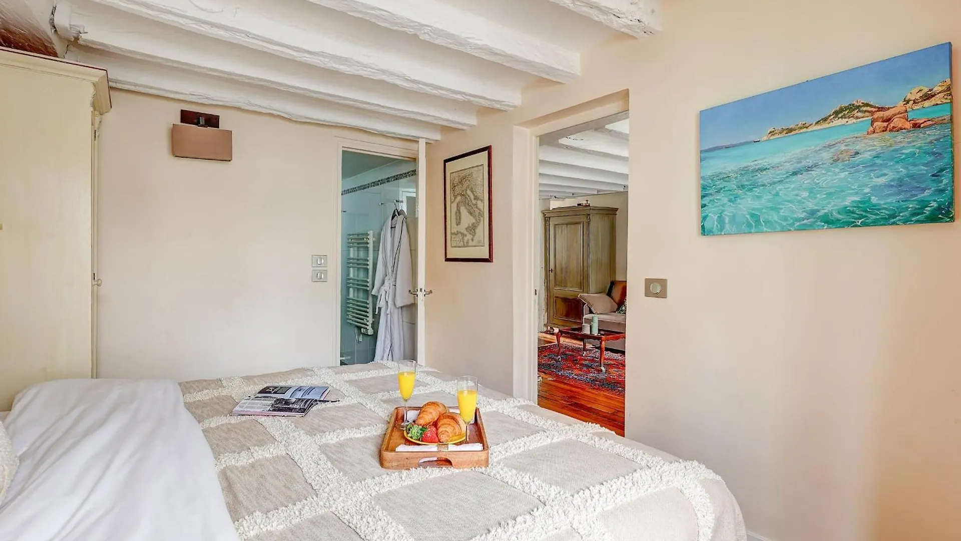Pompidou & Louvre - 1br - Cityapartmentstay