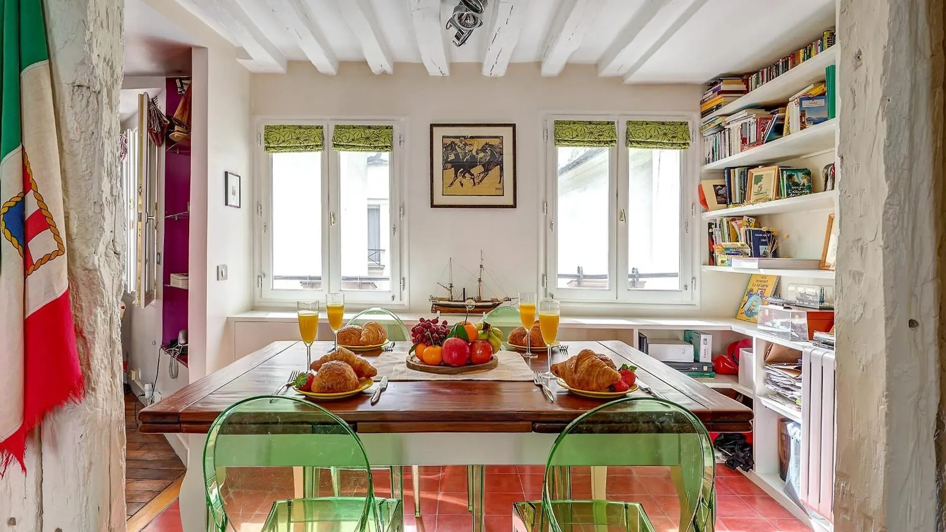 Pompidou & Louvre - 1br - Cityapartmentstay Apartment