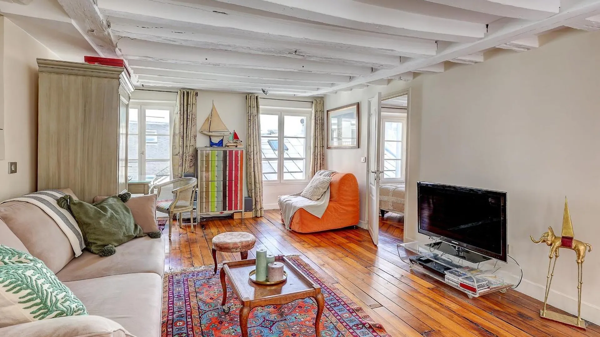 Pompidou & Louvre - 1br - Cityapartmentstay Apartment