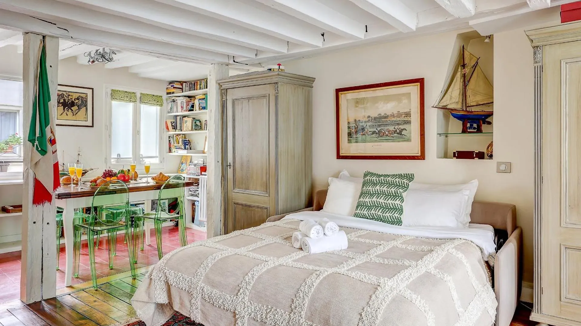 Pompidou & Louvre - 1br - Cityapartmentstay Apartment